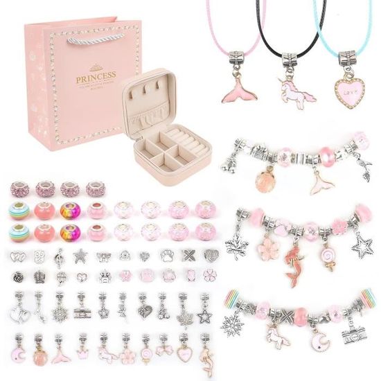 Bijoux Enfants Fille, Bracelet Fille, Loisirs Créatifs, Jeux Creatif Bijoux Enfants Fille, Bracelet Fille, Loisirs Créatifs, Jeux Creatif