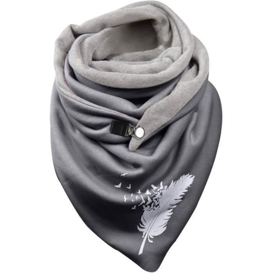 Miss Lulu Écharpe Homme Hiver à Carreaux - Foulard Chaud Doux Tricot Long Confortable Pour Hommes Et Femmes