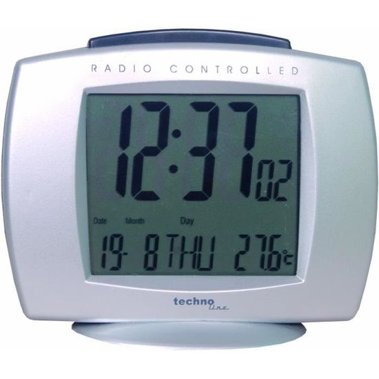 Réveil Radio Réveil Technoline WT 245 - Radio-piloté - 4 Alarmes