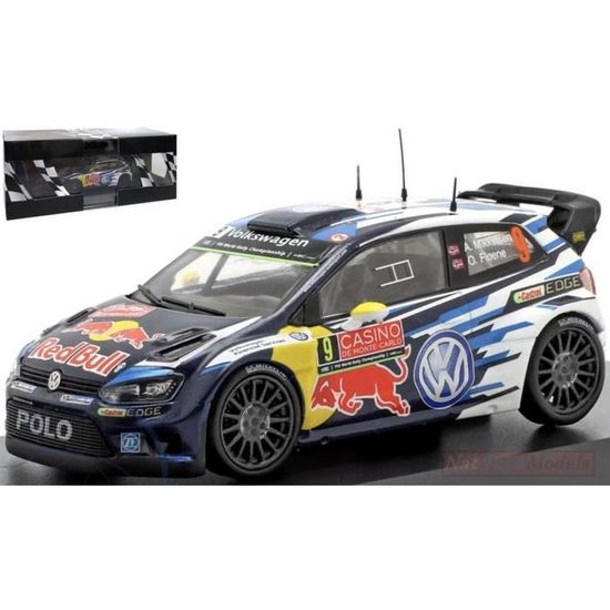 EDITORIA RD17 VW Polo WRC N.8 Finland Rally OGIER-INGRASSIA 1:43 Die CAST Model
