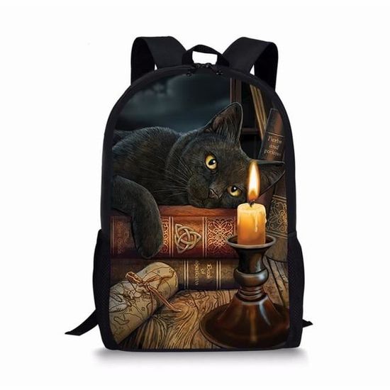 Sac a dos chat noir sale