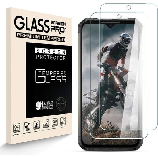 Upscreen Protecteur D'Écran Verre Trempé Hybride Pour Bryton Rider S510 - Glass Plastique 9H Dureté - Anti-Rayures Et Flexible