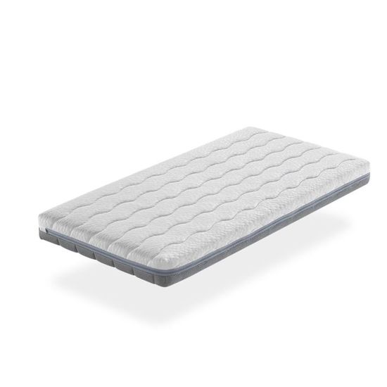 Matelas Bebe 70x140 Kala Epaisseur 11 Cm Dehoussable Mousse A Memoire Double Face Et Noyau Perfore Dormalit Cdiscount Maison