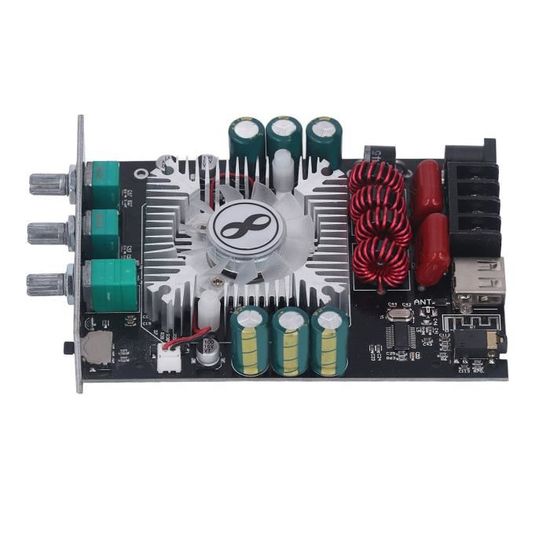 Carte Amplificateur Bluetooth Avec Contrôle Des Aigus Et Des Basses, 2
