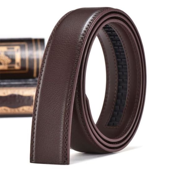 Ceinture Sans Trou Femme Ceinture En Cuir Shenky - Largeur 3cm - Cuir Véritable - Boucle Protectrice - Multi-couleurs Ceinture Cuir Allemande