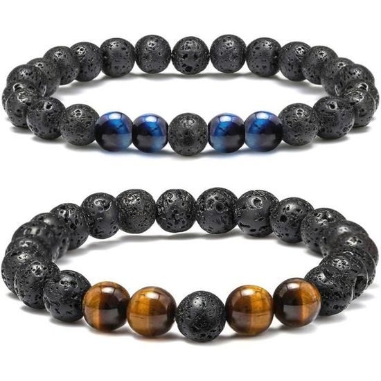Quelcc Lot de 2 bracelets de sport doux pour homme et femme