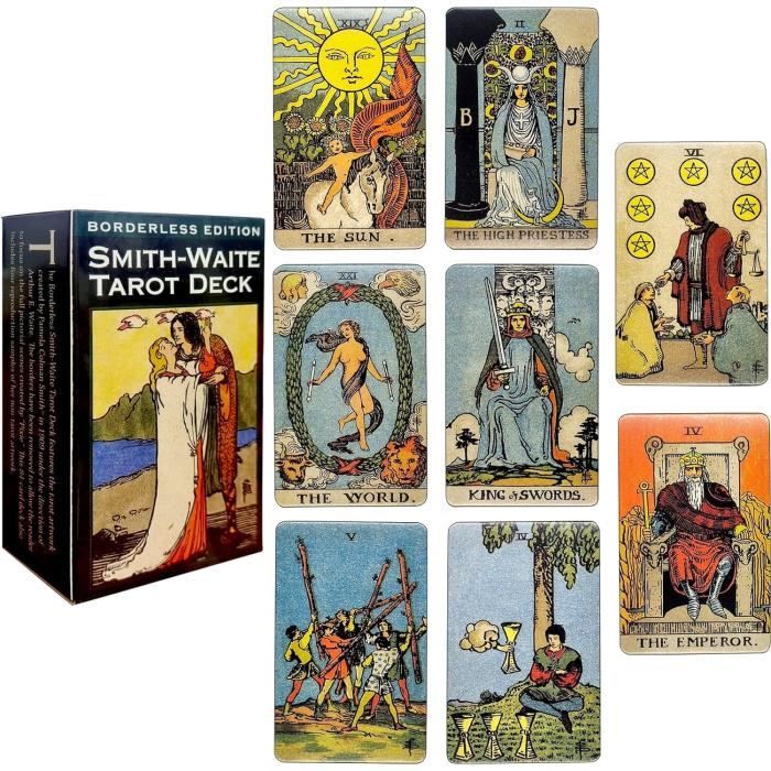 Tarot Rider Waite,Tarot Cards,Jeu de Tarot divinatoire,Tarot jodorowsky ...
