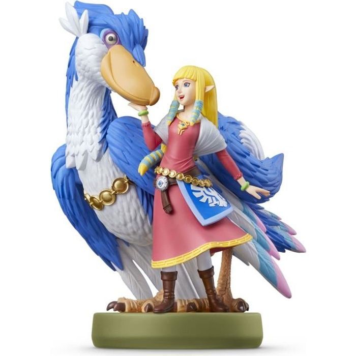 Figurine Amiibo - Zelda & Célestrier (Skyward Sword HD) • Collection The Legend of Zelda