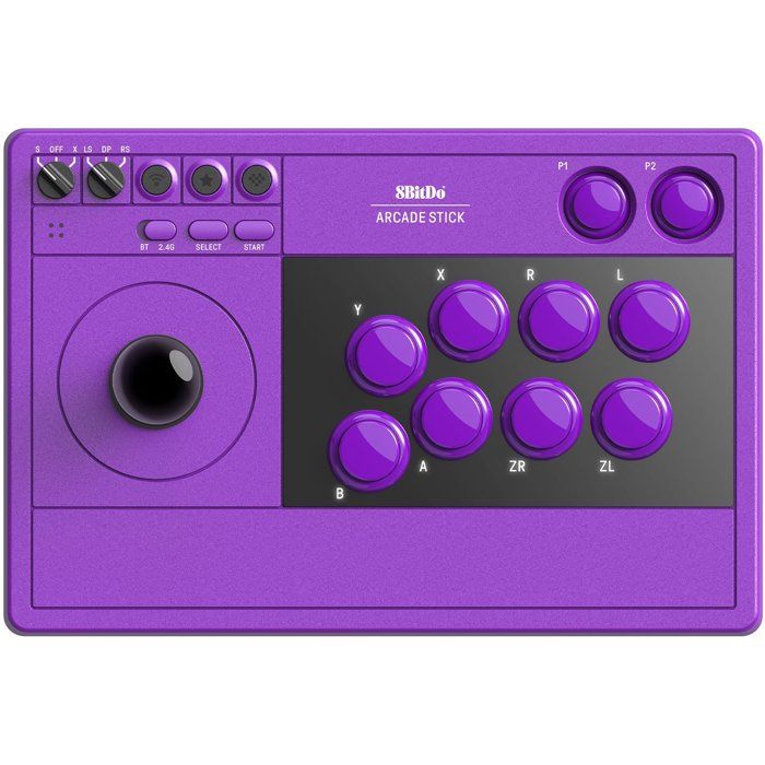 Stick arcade - 8BitDo - Arcade Stick - 2.4G - Violet