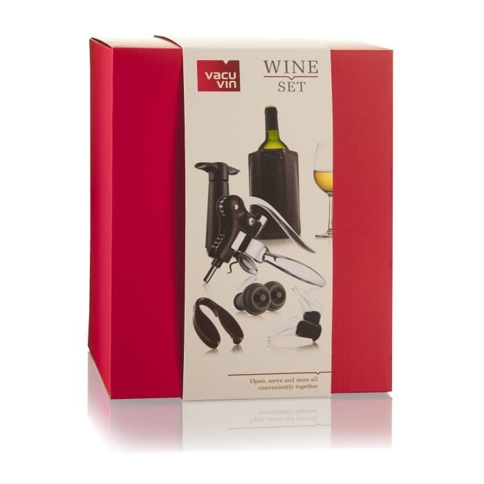VACUVIN Coffret Wine set professionnal