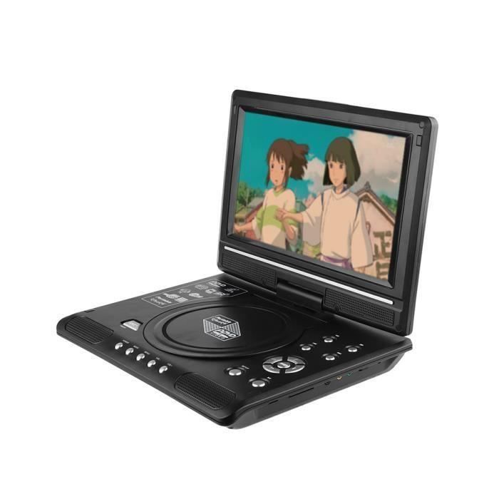 AIHONTAI® 9.8- LCD Lecteur DVD Lecteur de téléviseur portable Lecteur de DVD avec lecteur de carte USB-SD ID201