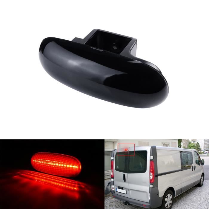 3eme LED Feux arrière Stop Supplémentaire Noir lentille Pour Renault Trafic 2 3 Fiat Talento