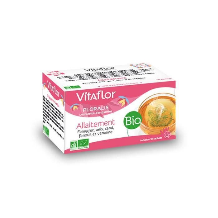 Vitaflor Bio Infusion Bio Allaitement 18 sachets