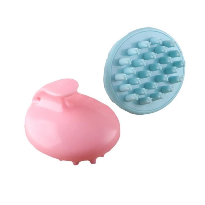 2 pièces brosses de cuir chevelu massant en plastique durable brosse de toilettage portable masseur de VAPOZONE - VAPEUR-OZONE