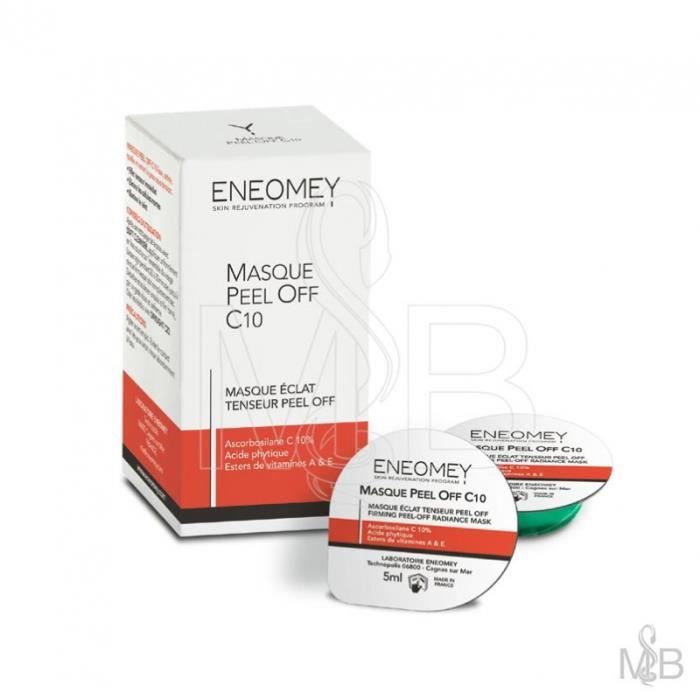 Eneomey - Masque Eclat Tenseur Peel Off C10 - 10 X 5ml