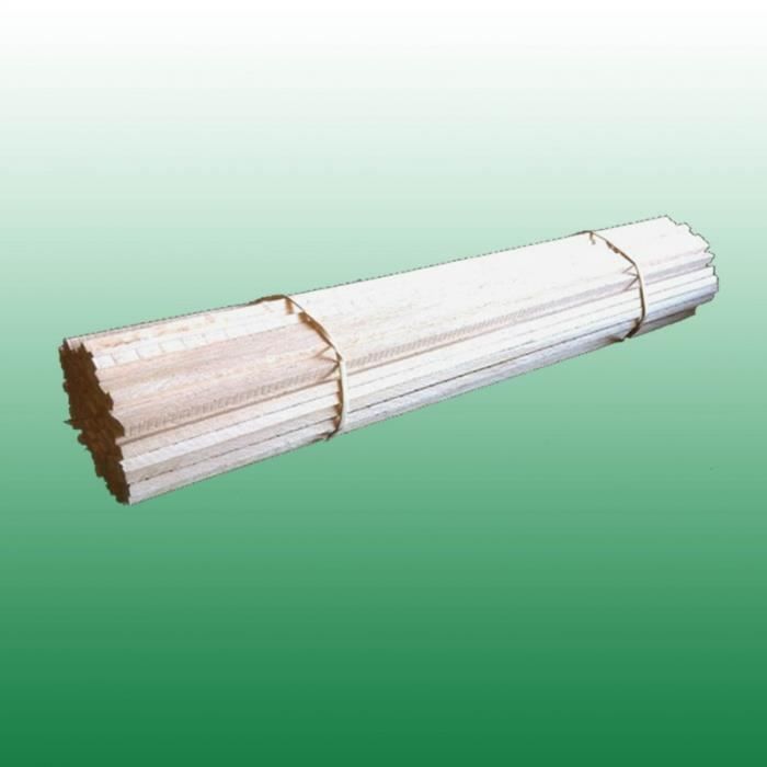Pack de +/-200 bâtons en bois 35 cm pour barbe à papa