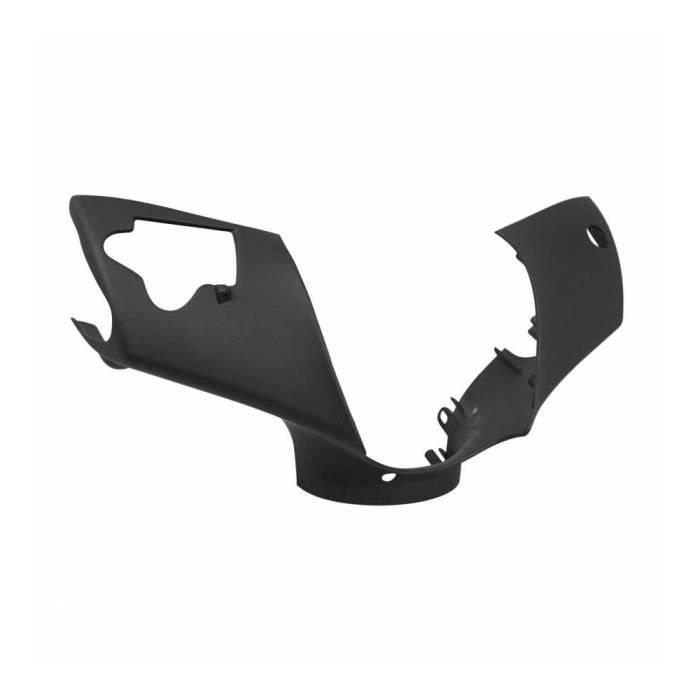 Carenage-couvre guidon scoot adaptable piaggio 50 zip 2000+ noir mat -p2r-