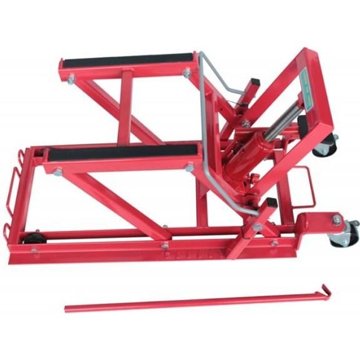 Pont élévateur 450kg, plateforme élévatrice, béquille d'atelier pour moto, quad, scooter, tondeuse