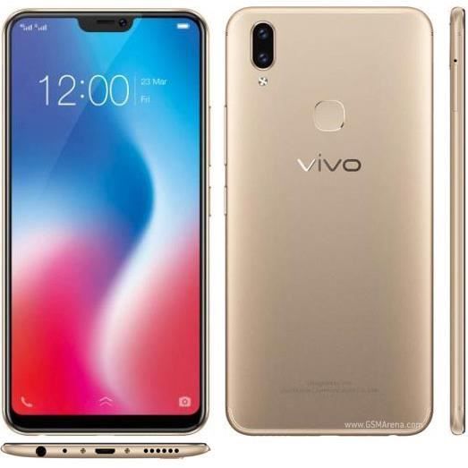 Vivo V9 Smartphone 4+64Go Version internationale 3260mAh débloqué Or