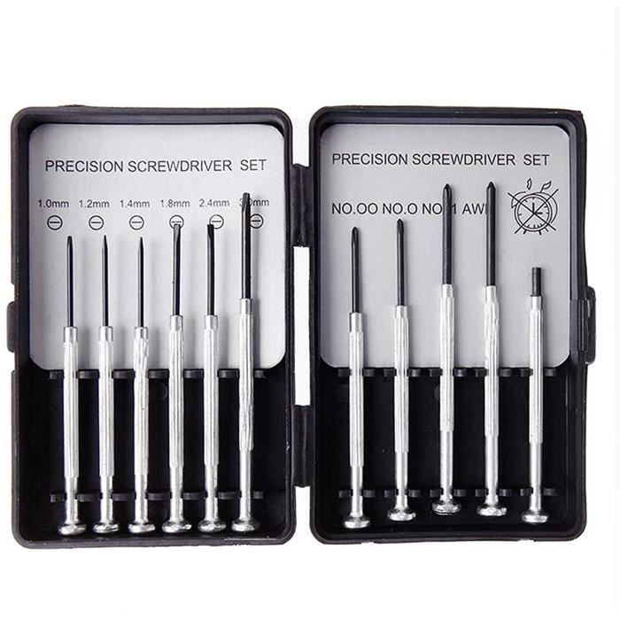 AURSTORE BASA KIT de tournevise précision pour Réparation Électronique pour Portable, Ordinateur, Tablette, Lunettes, Montre et Autr