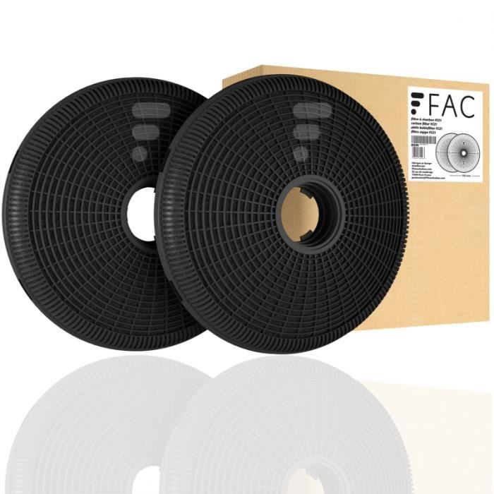 FC21 - filtre à charbon compatible hotte Candy CBG 6250 X