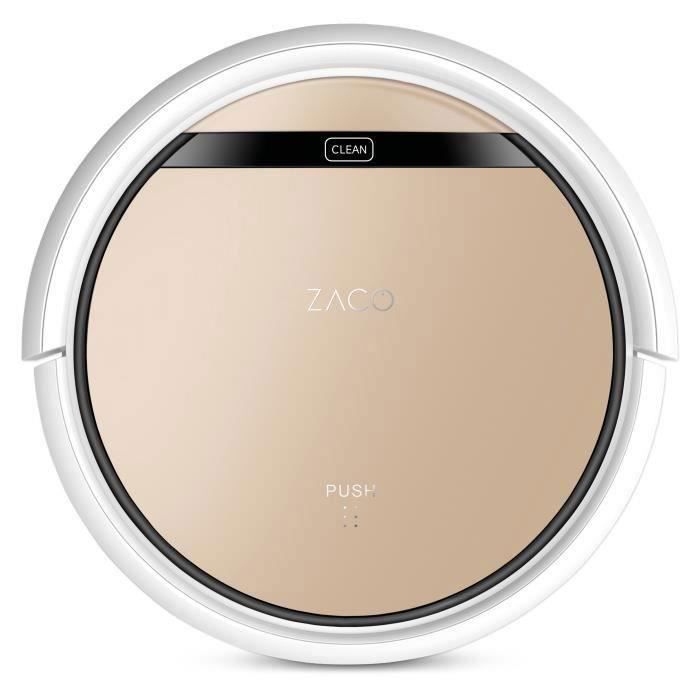 ZACO V5s Pro Robot Aspirateur laveur - 22W - Autonomie 120 min - Réservoir 300ml