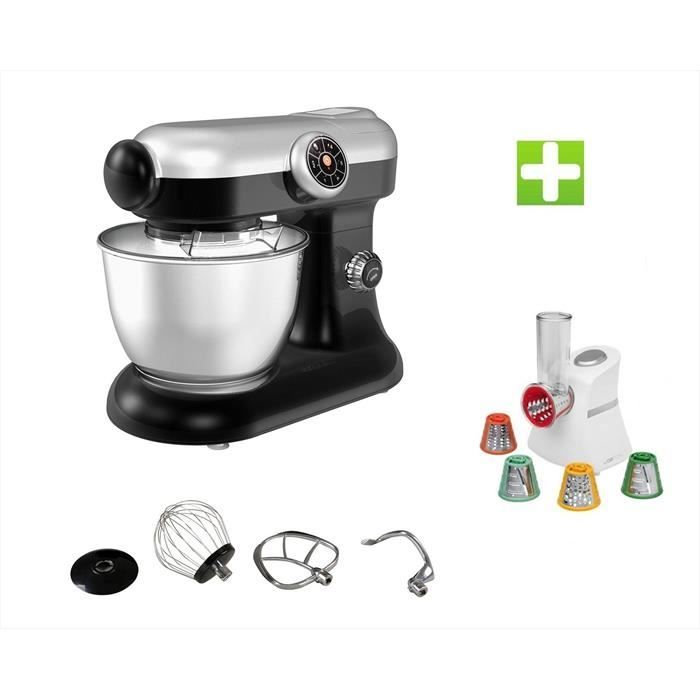 Le Pack Robot Pétrin Pâtisser Multifonctions Kitchen MIX KM184MEX Professional + Magic Hachoir Multi Express