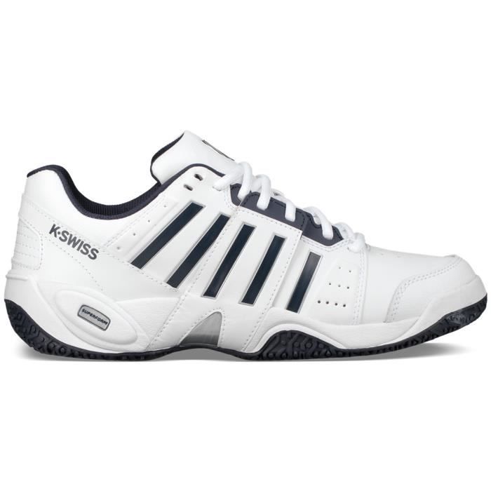 Chaussures de tennis K-Swiss accomplish 3 omni - blanc/bleu marine - 42,5