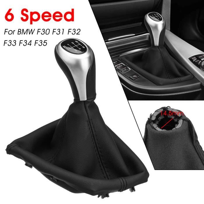 T4W Pommeau + Soufflet Pour BMW F30 F31 F32 F33 F34 F35 F36 6-Vitesse