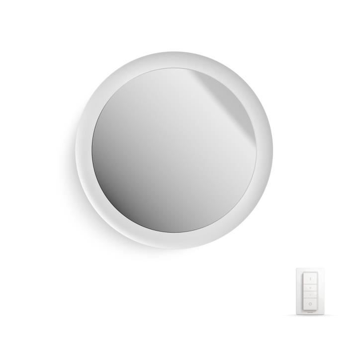 PHILIPS Miroir lumineux HWA Adore pour salle de bain - 40 W - Blanc