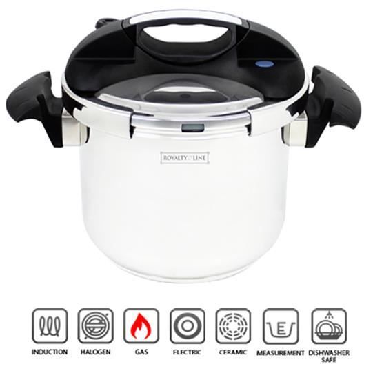 Autocuiseur, cocotte minute de la marque Royalty Line 8 litres
