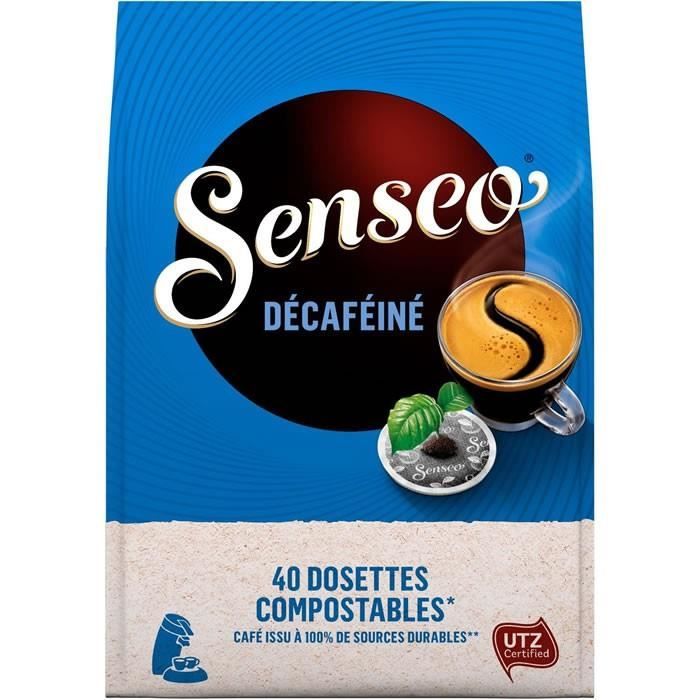 SENSEO : Décaféiné - 40 Dosettes Cafés