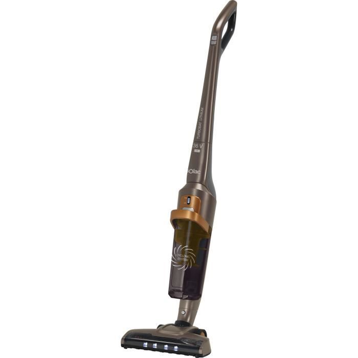 SOLAC Turbobat Lithium 36 V-AE2536 Aspirateur balai - 36 V - Autonomie 60 minutes - 2 vitesses