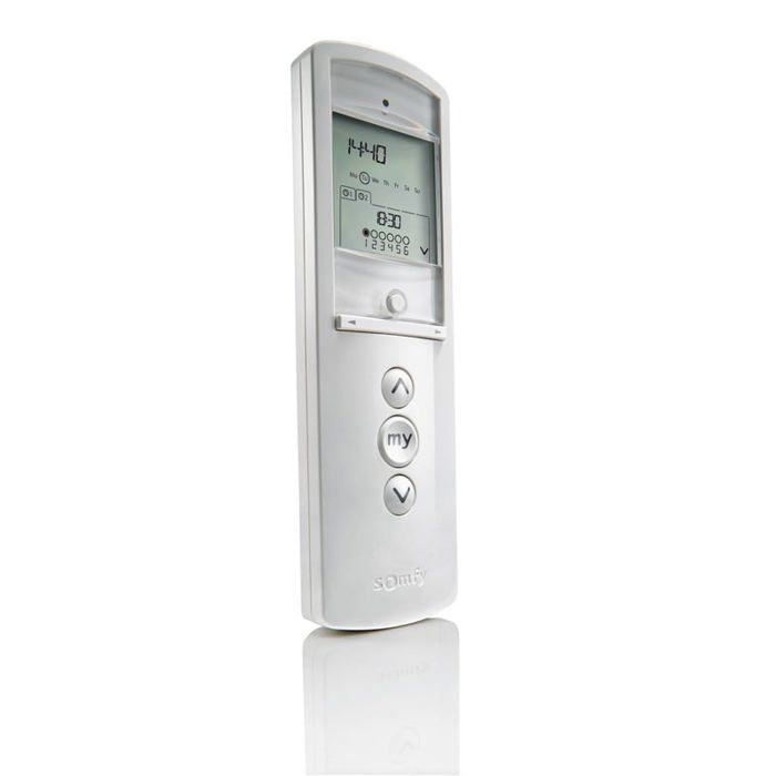 Télécommande RTS avec programmation horaire, TELIS 6 CHRONIS 1805209version pure - SOMFY - - 2401101.