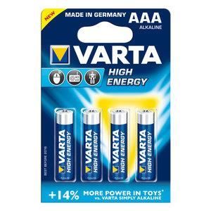 Pile alcaline LR03 AAA High Energy VARTA