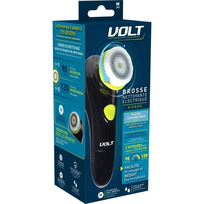 VOLT Brosse nettoyante éléctrique visage pour homme