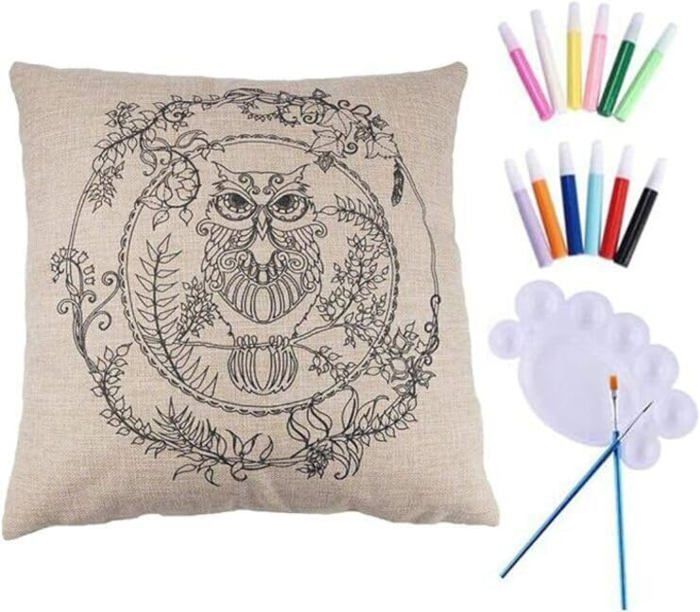 Taie D'oreiller, Décorative,taie D'oreiller,Alphabet Anglais,1 Pièce