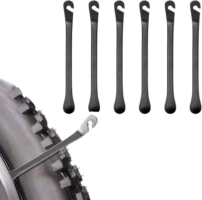 Kit Démonte-Pneu Moto 31 Pièces - Leviers, Protège-Jantes, Valves, Pour Scooter, Vélo, Voiturette - 2