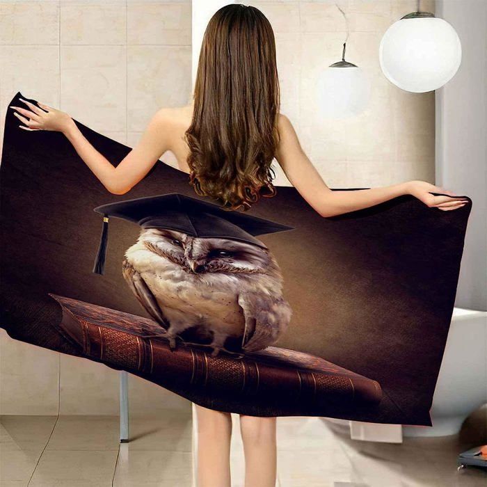 Serviette De Plage 80x160 Cm Tomber, 3D Forêt Serviette Plage Serviette De Bain Microfibre Serviette Anti Sable Tapis De Plage Femme Homme