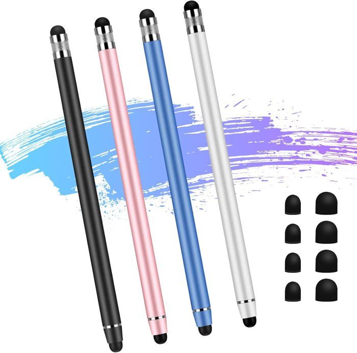 Flintronic Stylet Tactile,Stylet pour Tablette,2 en 1 Stylet en ...