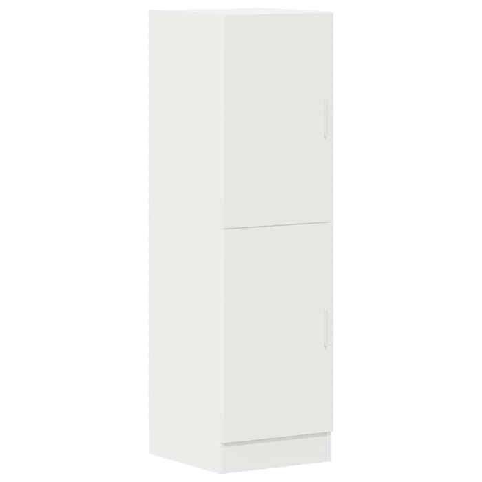 “Winter SaleTOP Placard suisine Blanc - Armoire de cuisine blanc 38x415x1315cm - bois dingénierie PRO88858