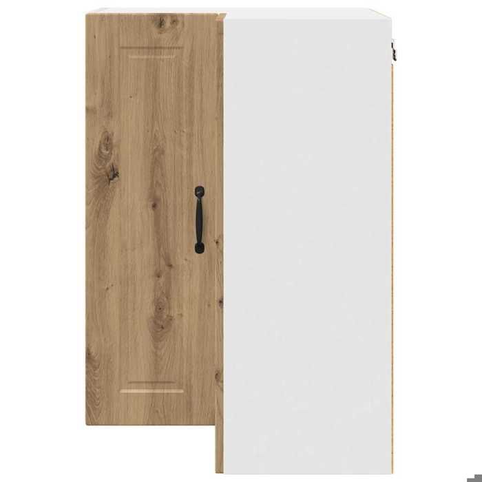 Moderne Armoire mural de cuisine SWEETY Cabinet cuisine Chêne artisanal 57x57x80 cm BB2136