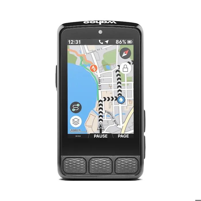 Compteur vélo (GPS) - WAHOO - Roam V3 - Navigation précise - Suivi en temps réel - Longue autonomie