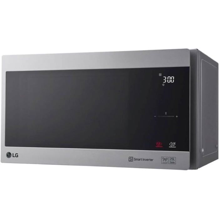 Micro-ondes solo - SUTEO - 25 L - 1000 W - Écran intégré - Tactile - Smart Inverter - Acier inoxydable argenté