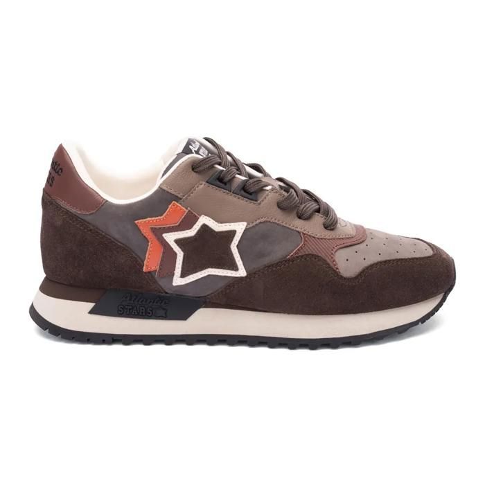 Baskets en cuir et en daim Atlantic Stars Draco - antracite brown Baskets en cuir et en daim Atlantic Stars Draco - antracite brown