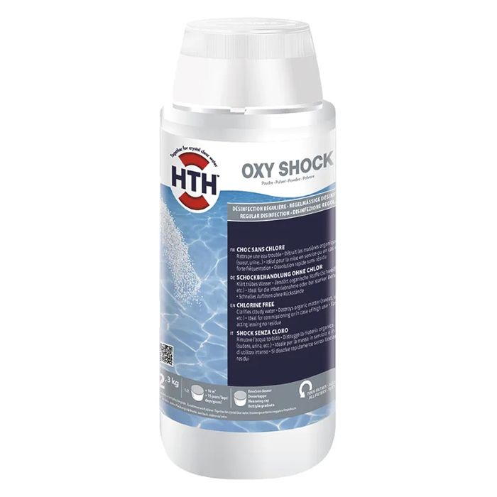 Hth Traitement choc à loxygène actif 2.3kg - OXY SHOCK 2.3KG