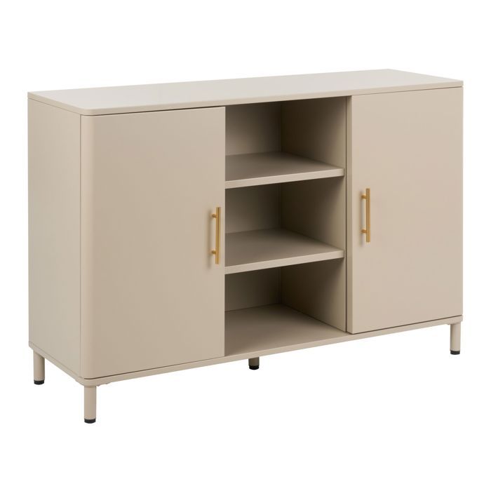 Commode OMBURA Métal Beige clair Commode OMBURA Métal Beige clair
