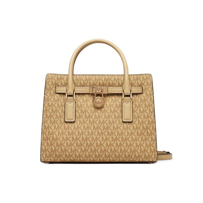 Michael Kors Hamilton Moderne - Sac à main Beige-Fonce 30T6GNXS1V-156