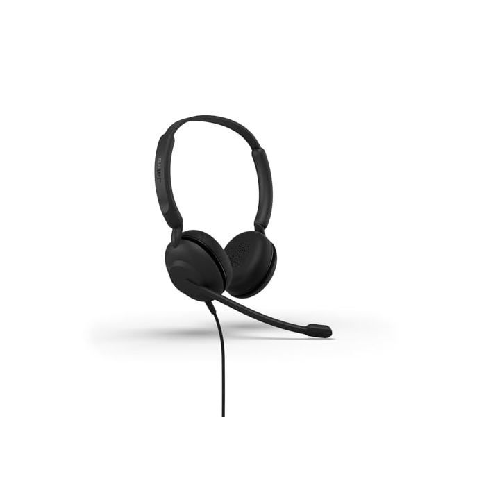 Casque découte Bureau - JABRA - Evolve 10 - Microphone réduction de bruit - USB-A filaire - Pivot 270°