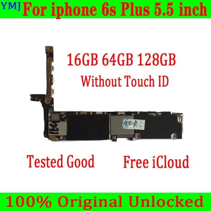 6SP Touch ID 16G-Carte mère originale débloquée pour iPhone , avec-sans